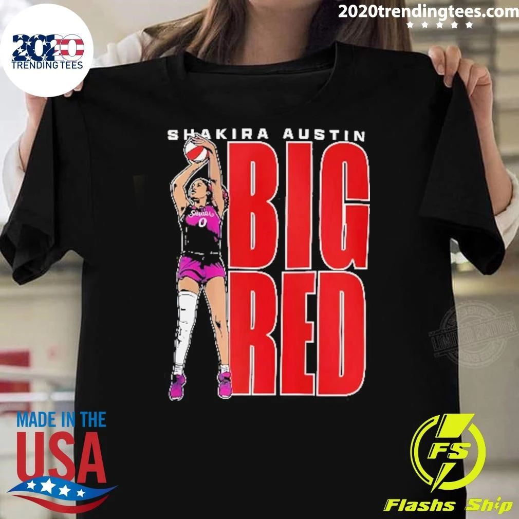 Shakira Austin Big Red Shirt