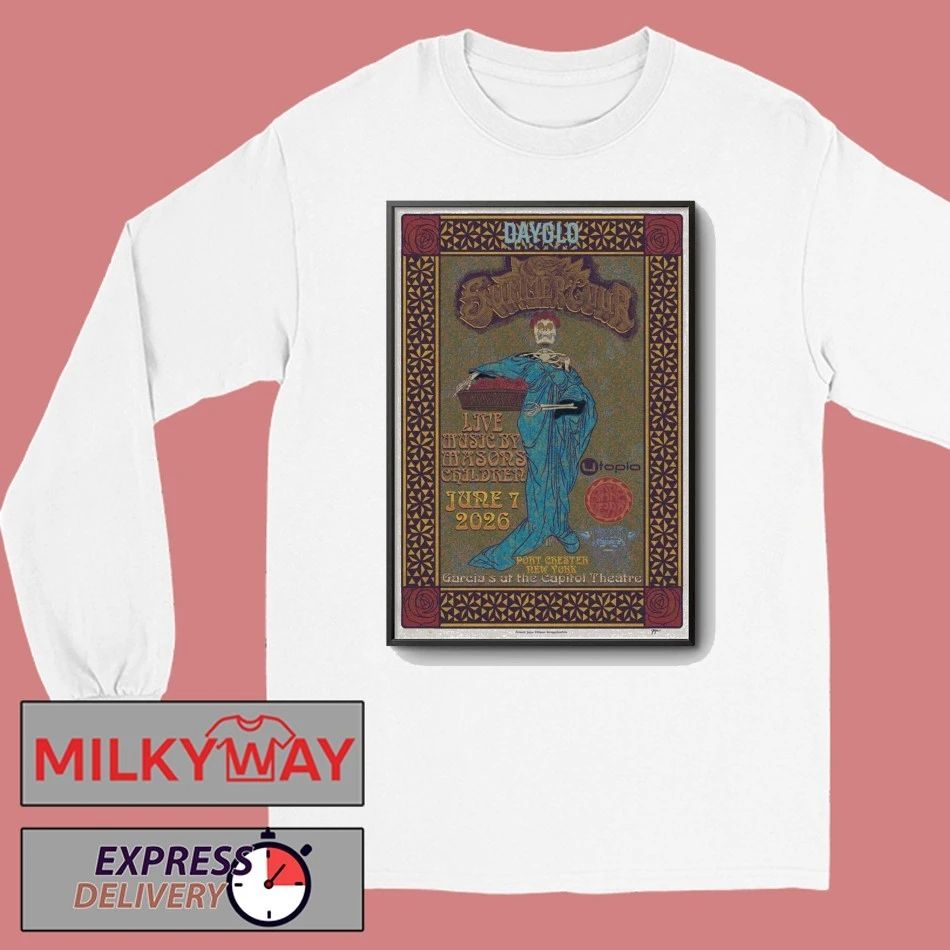Mason’s Children Summer Tour 2026 Port Chester, NY Poster shirt
