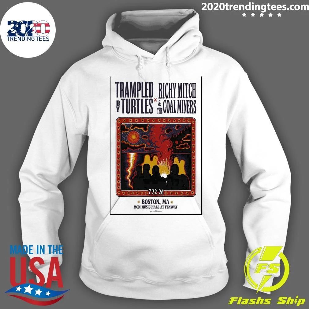 Trampled By Turtles July 25 2026 Schenectady Shirt