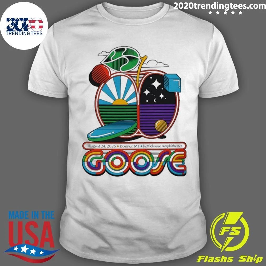 Goose Kettlehouse Amphitheater Bonner August 24 2026 Shirt