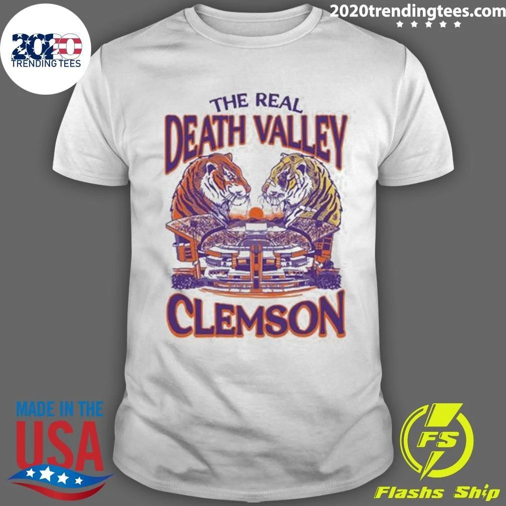 Tigers The Real Death Valley Clemson Shirt