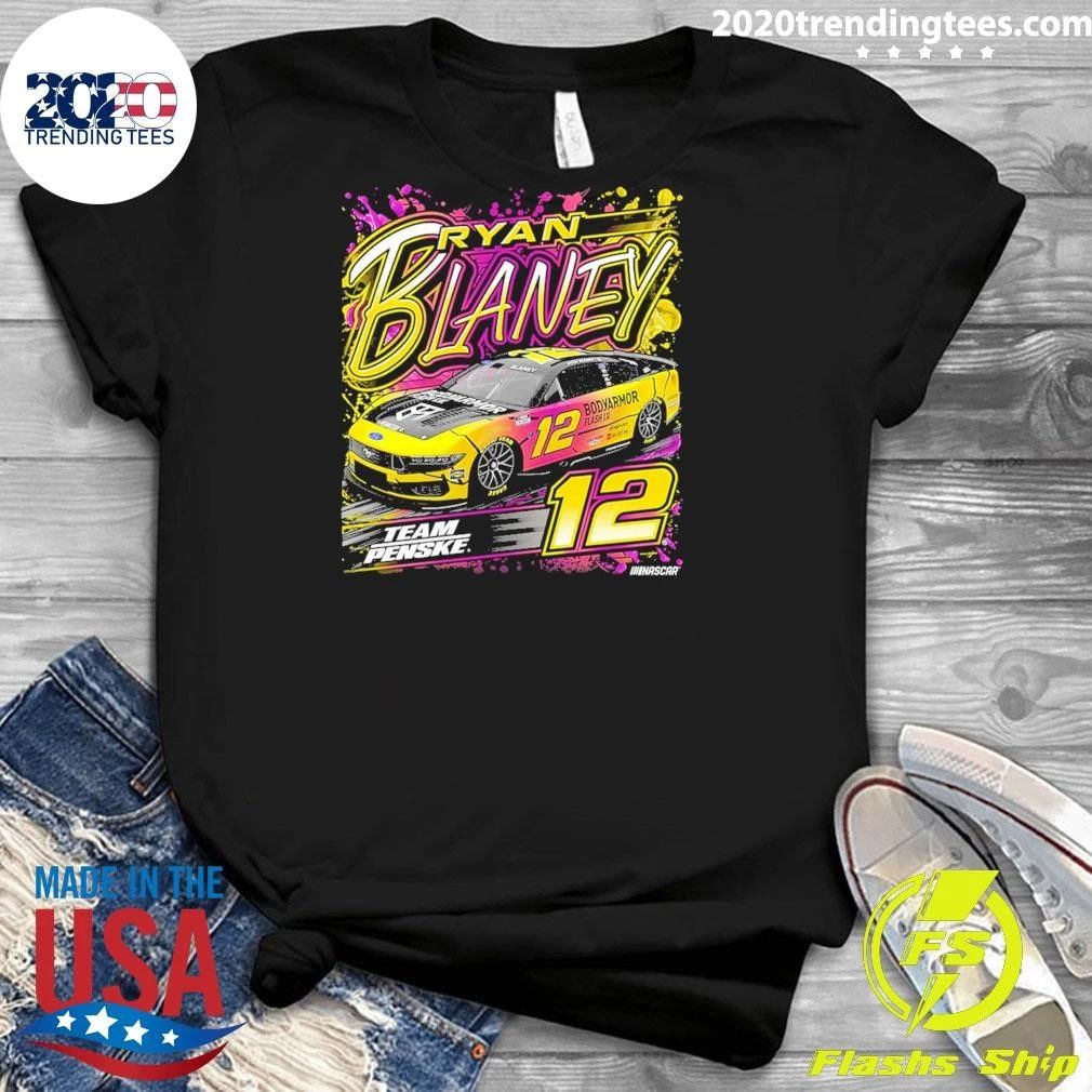 Ryan Blaney Classic Ink BodyArmor Flash I.V. Car Shirt