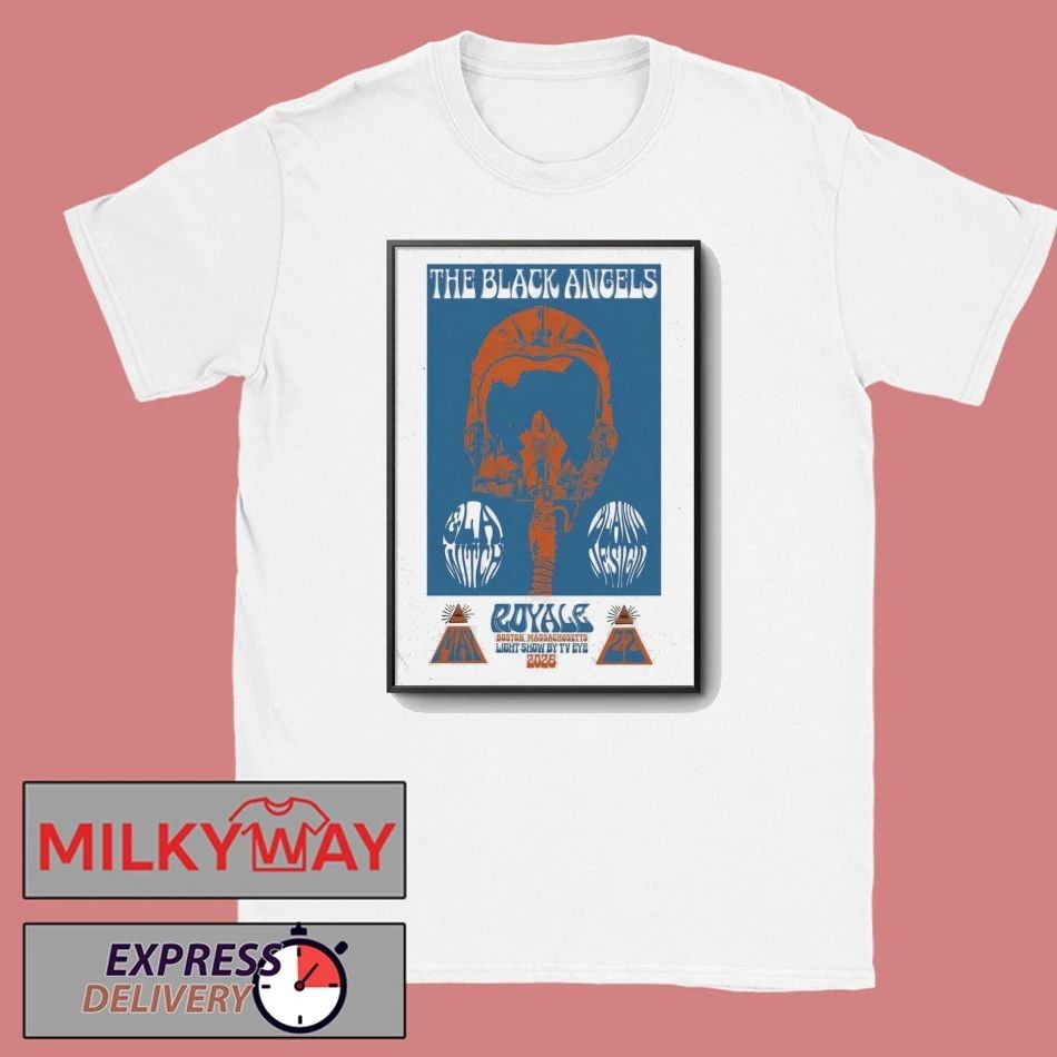 The Black Angels May 22 2026 Royale Nightclub in Boston MA Poster shirt