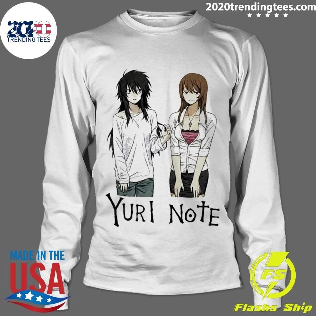 Yuri Note Death Note Shirt