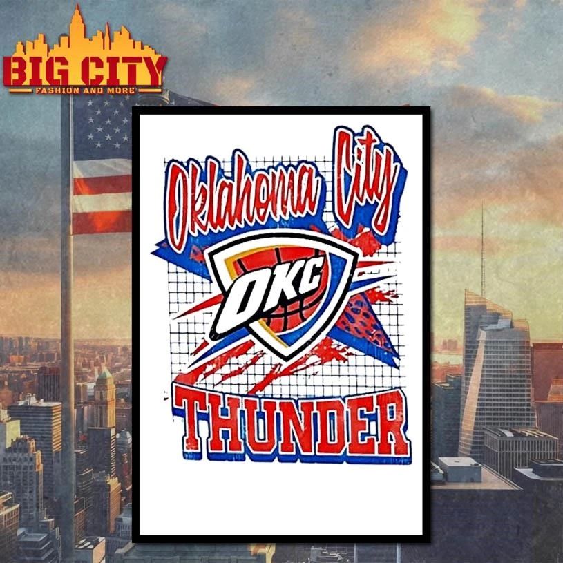 Oklahoma City Thunder Nba Oklahoma City Thunder White Shirt