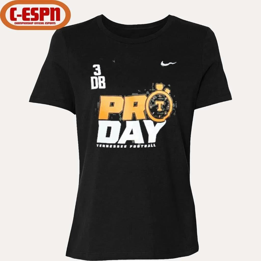 Jermod McCoy Pro Day Tennessee Football Shirt