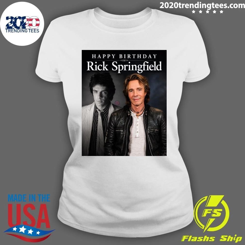 Happy Birthday Rick Springfield Shirt