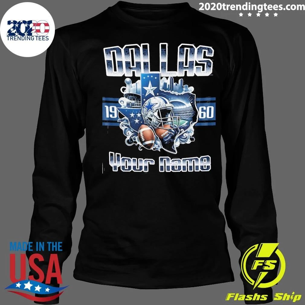 Custom Dallas Cowboys Football 1960 Shirt