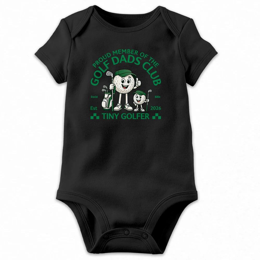 Proud Member Of The Golf Dads Club - Personalized T Shirt