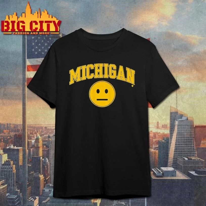 Michigan Basketball Blank Expression Shirt
