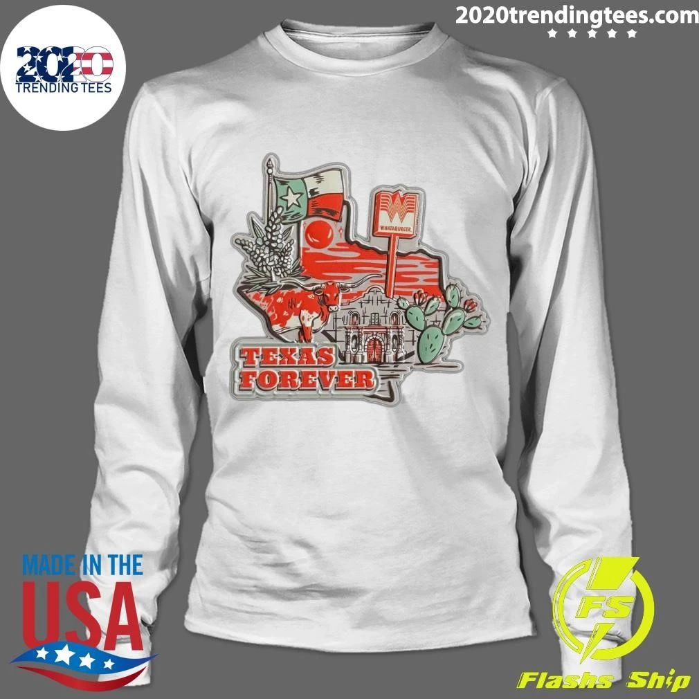 The Alamo x Whataburger Texas Forever Shirt