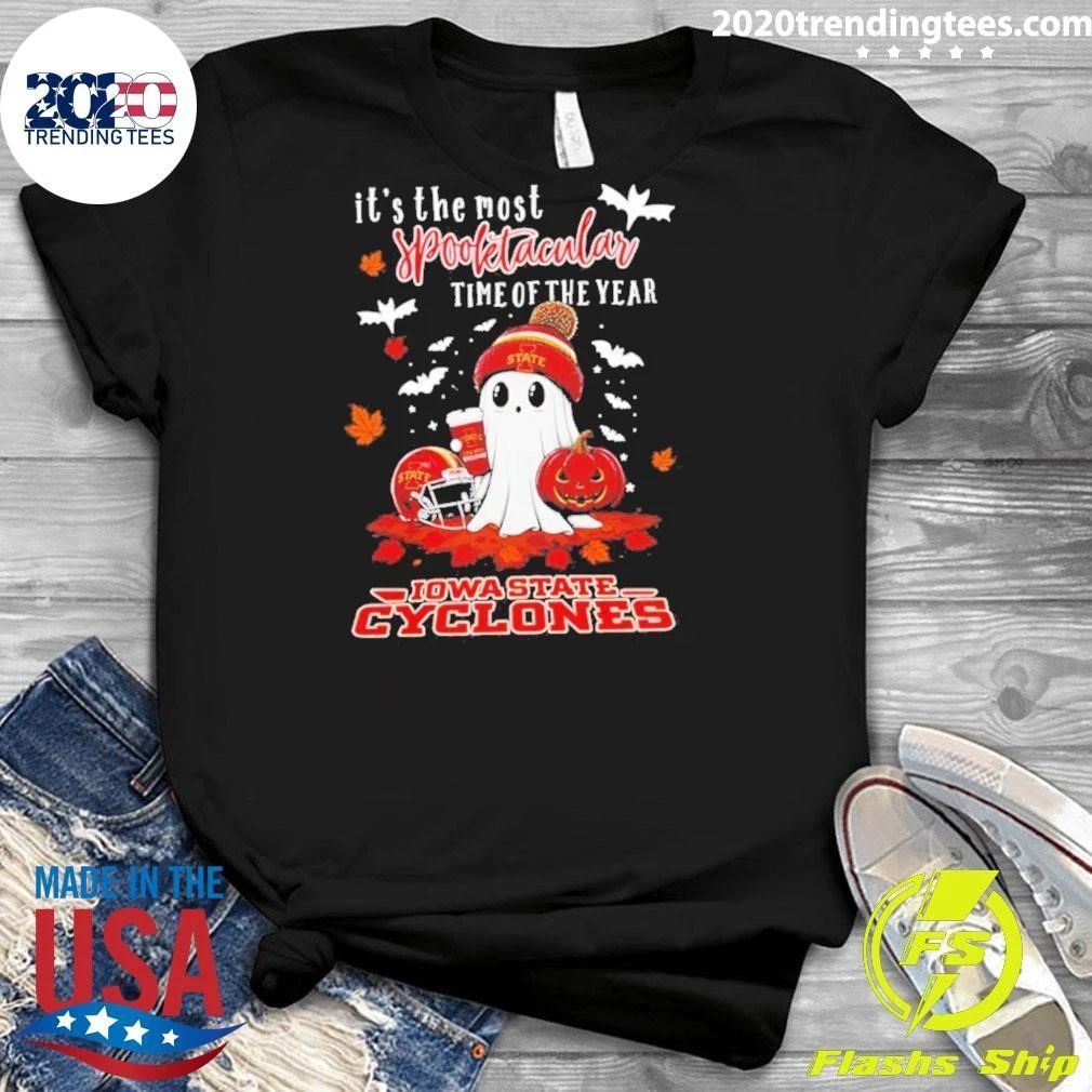 Ghost Halloween 2026 Iowa State Cyclones It’s The Most Spooktacular Time Of The Year Shirt