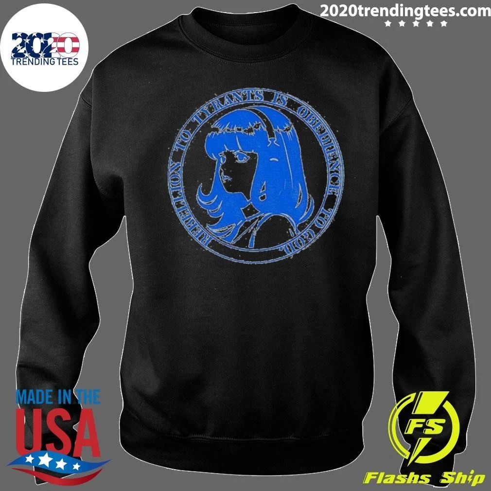 Nous Research Rebellion To Tyrants Is Obedience To God Shirt