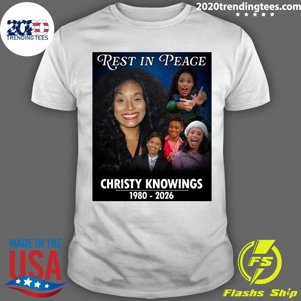Rest in Peace Christy Knowings 1980-2026 Shirt