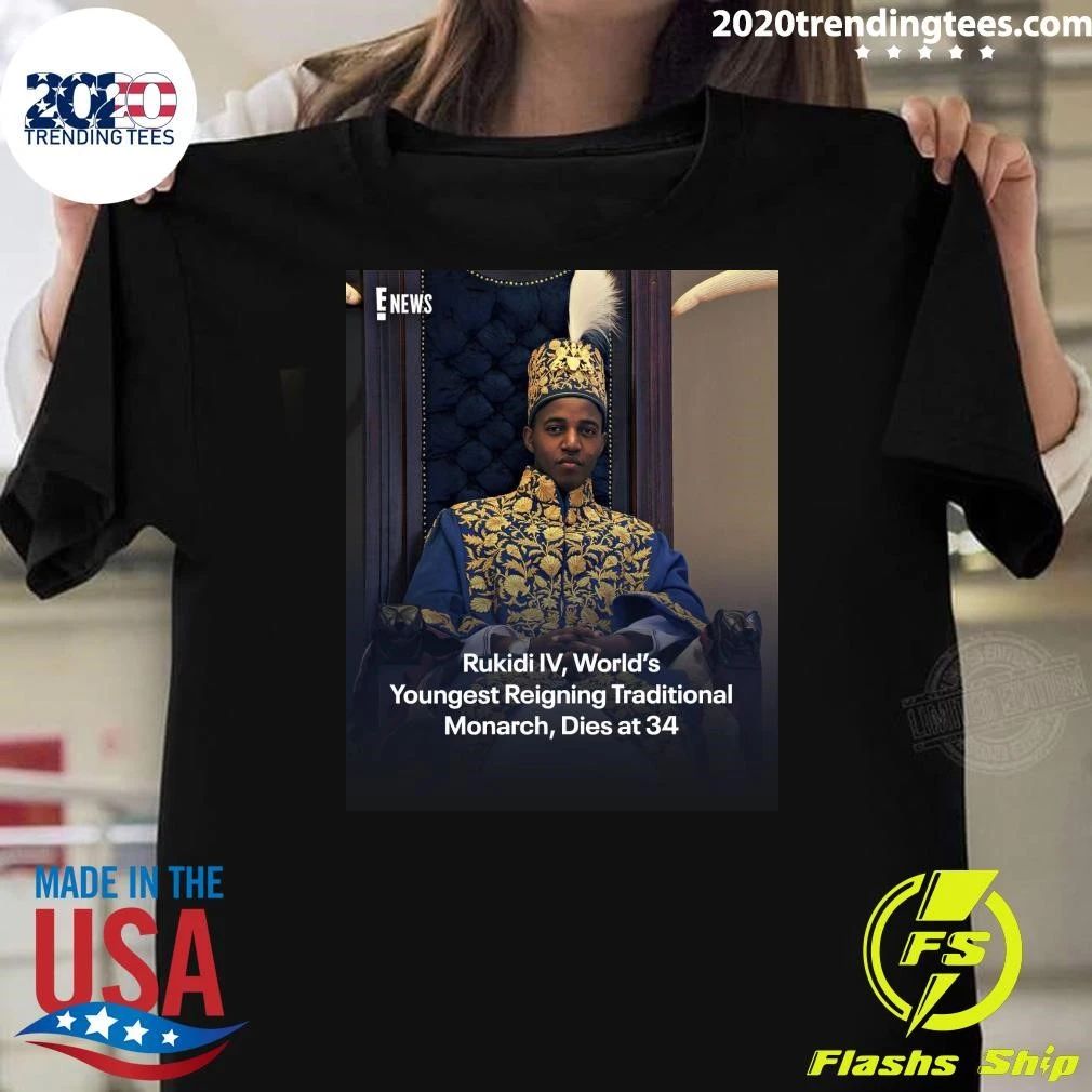 Rukidi IV, World’s Youngest Reigning Traditional Monarch, Dies at 34 Shirt