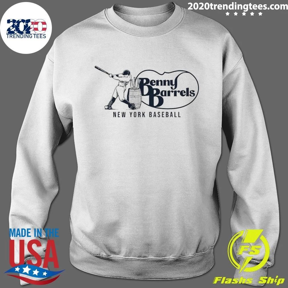 New York Baseball Ben Rice Benny Barrels Shirt