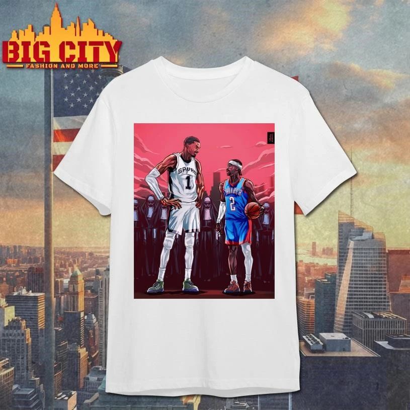 Spurs vs Thunder Western Conference Finals NBA Playoffs 2026 The Nun’s Court Shirt