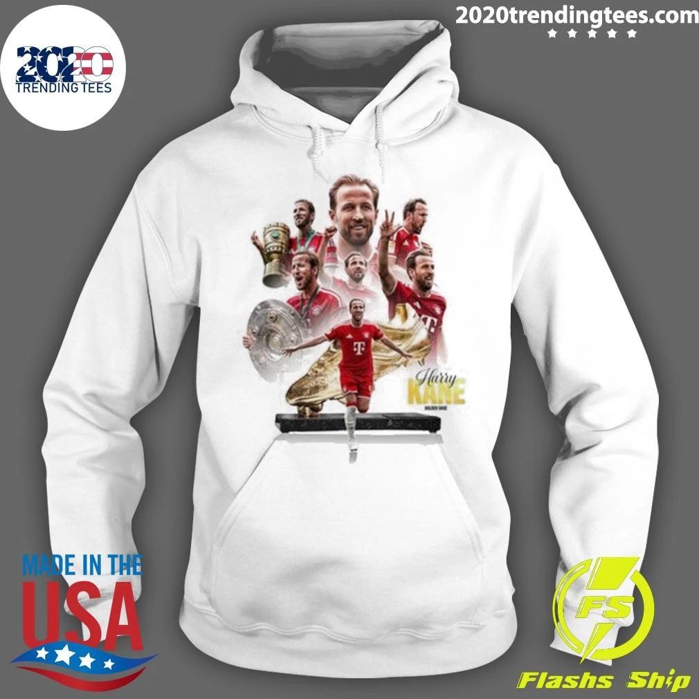 Congrats Harry Kane FC Bayern Munich Golden Shoes Winner 2026 The Best Player In The World Shirt
