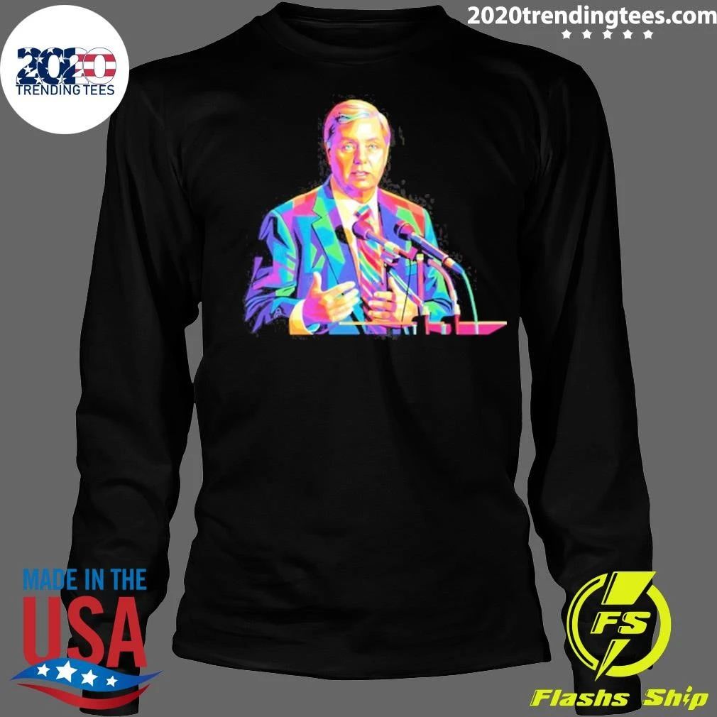 Lindsey Graham Pop Art Republican Senator Shirt