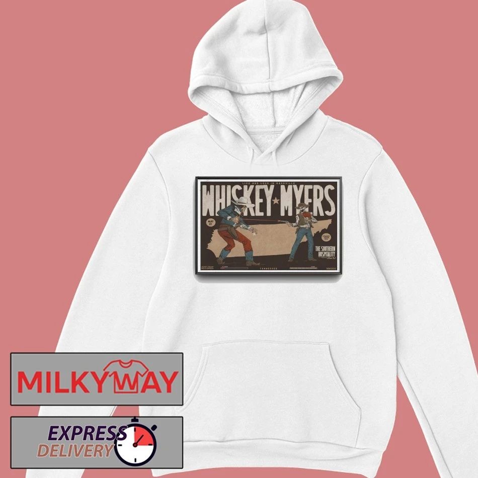 LIMITED May 21 2026 Tour Poster Whiskey Myers Nashville Tn shirt