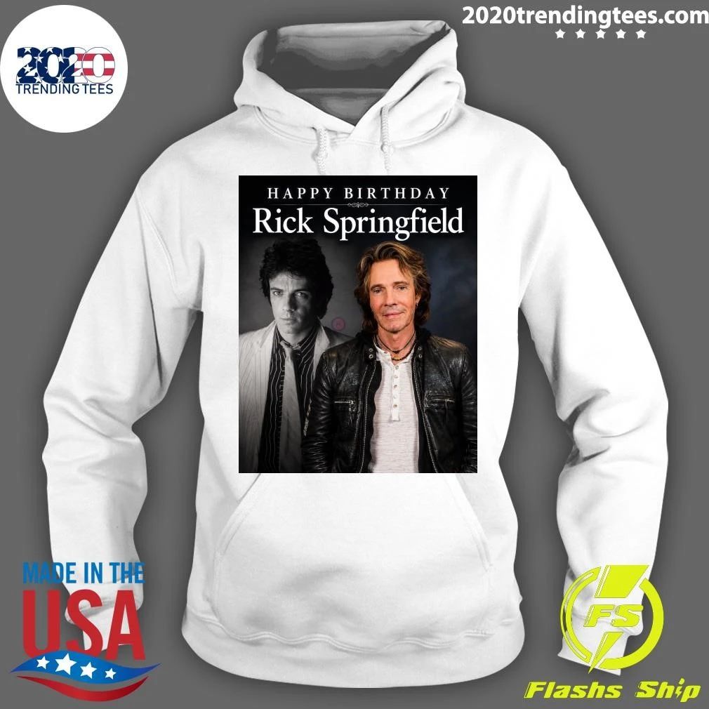 Happy Birthday Rick Springfield Shirt