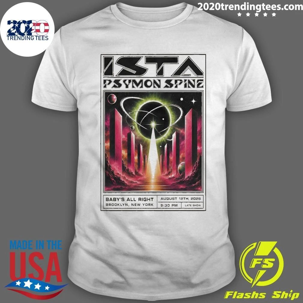 ISTA In Brooklyn NY On August 12 2026 Tour Shirt