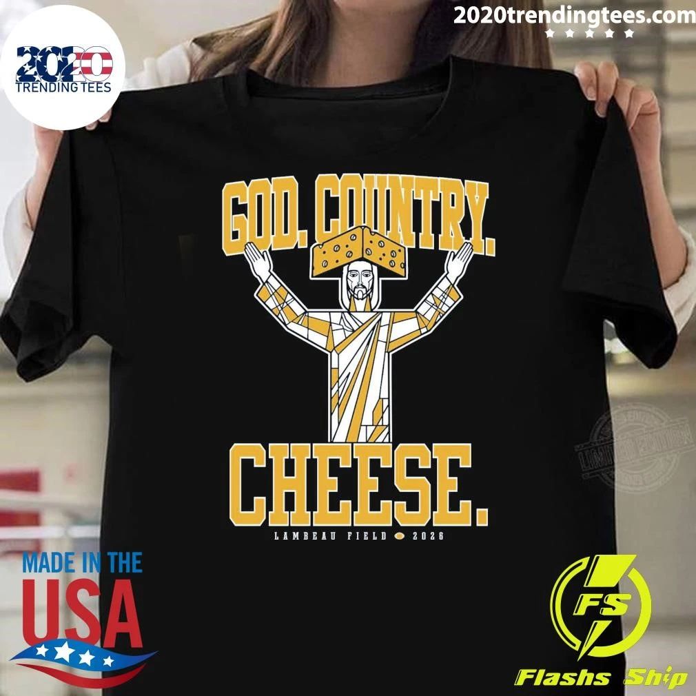God Country Cheese 2026 Tee Shirt