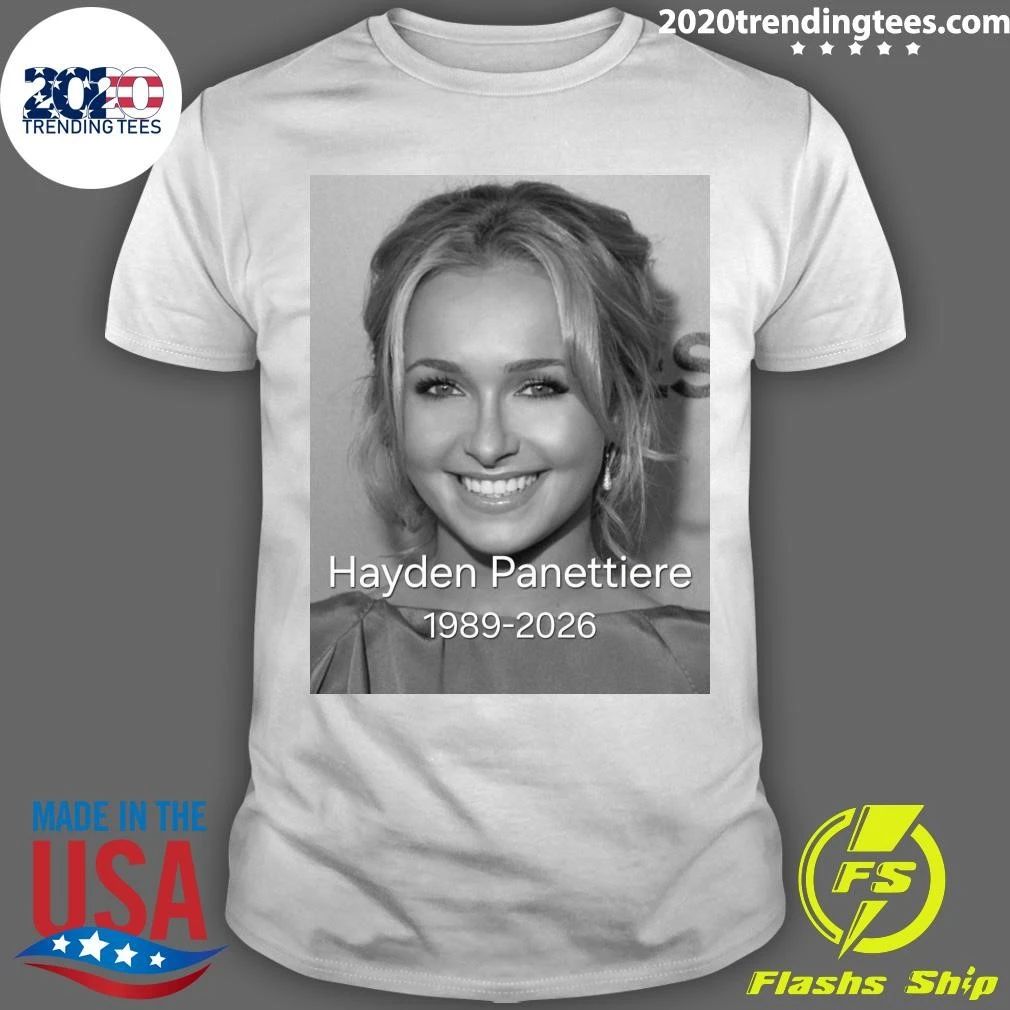 Rip Hayden Panettiere 1989-2026 Shirt