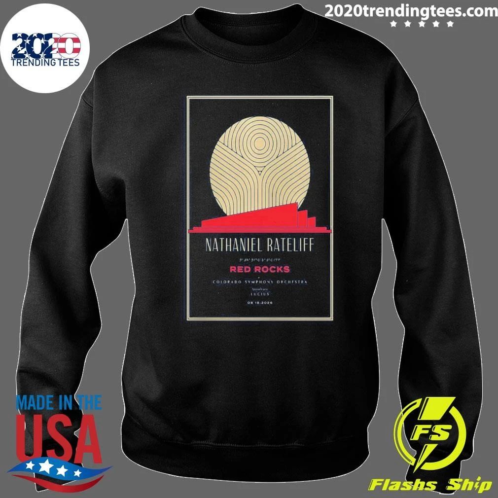 Nathaniel Rateliff Morrison, CO Red Rocks Park and Amphitheatre 2026 Shirt