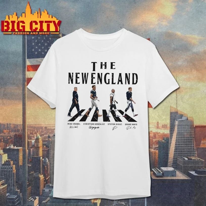 The New England Signatures Football Drake Maye Stefon t-shirt