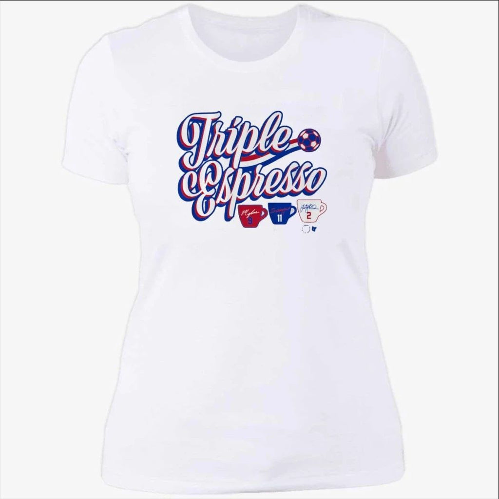 Mallory Swanson, Trinity Rodman, and Sophia Wilson Triple Espresso Shirt