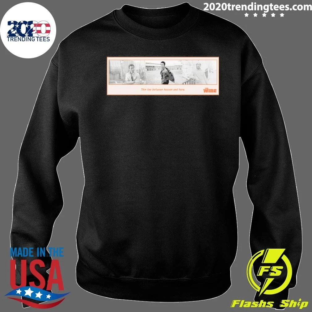 The Wire Oversized The Line Between Heaven Andere Shirt