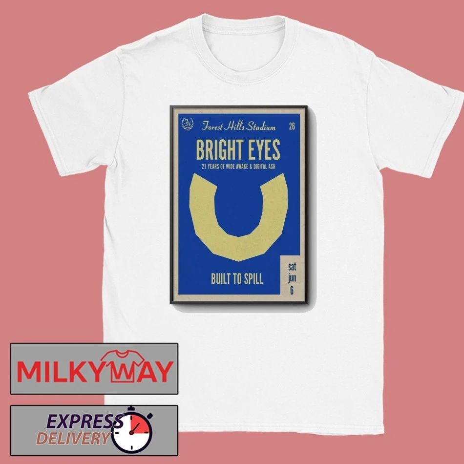 Bright Eyes June 6 2026 Anniversary Show Forest Hills Poster shirt