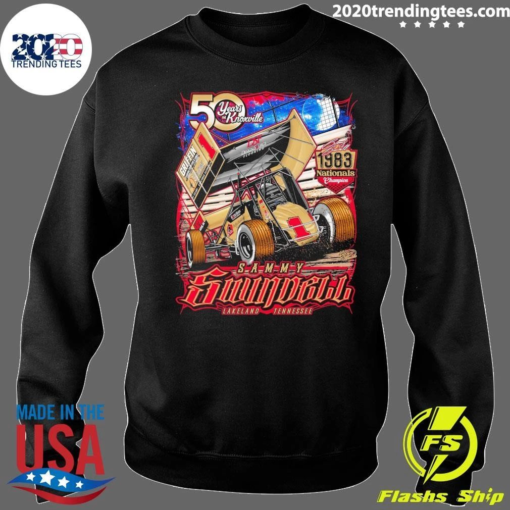 50 Years at Knoxville Sprint Car Sammy Swindell in Knoxville Knoxville Nationals of 1983 Native Shirt