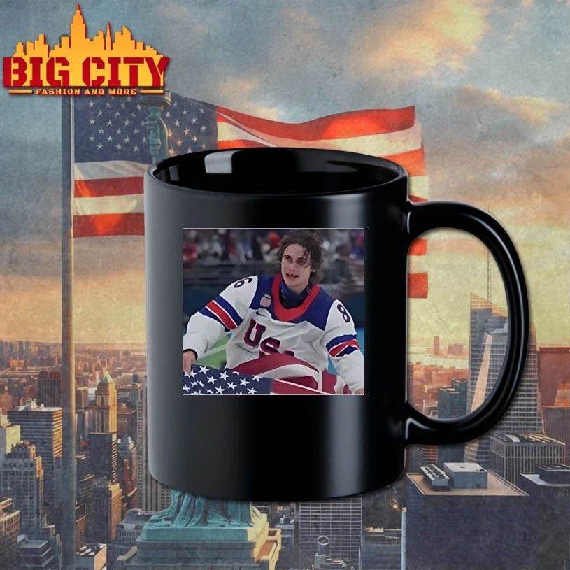 Jack Hughes USA Hockey Photo t-shirt