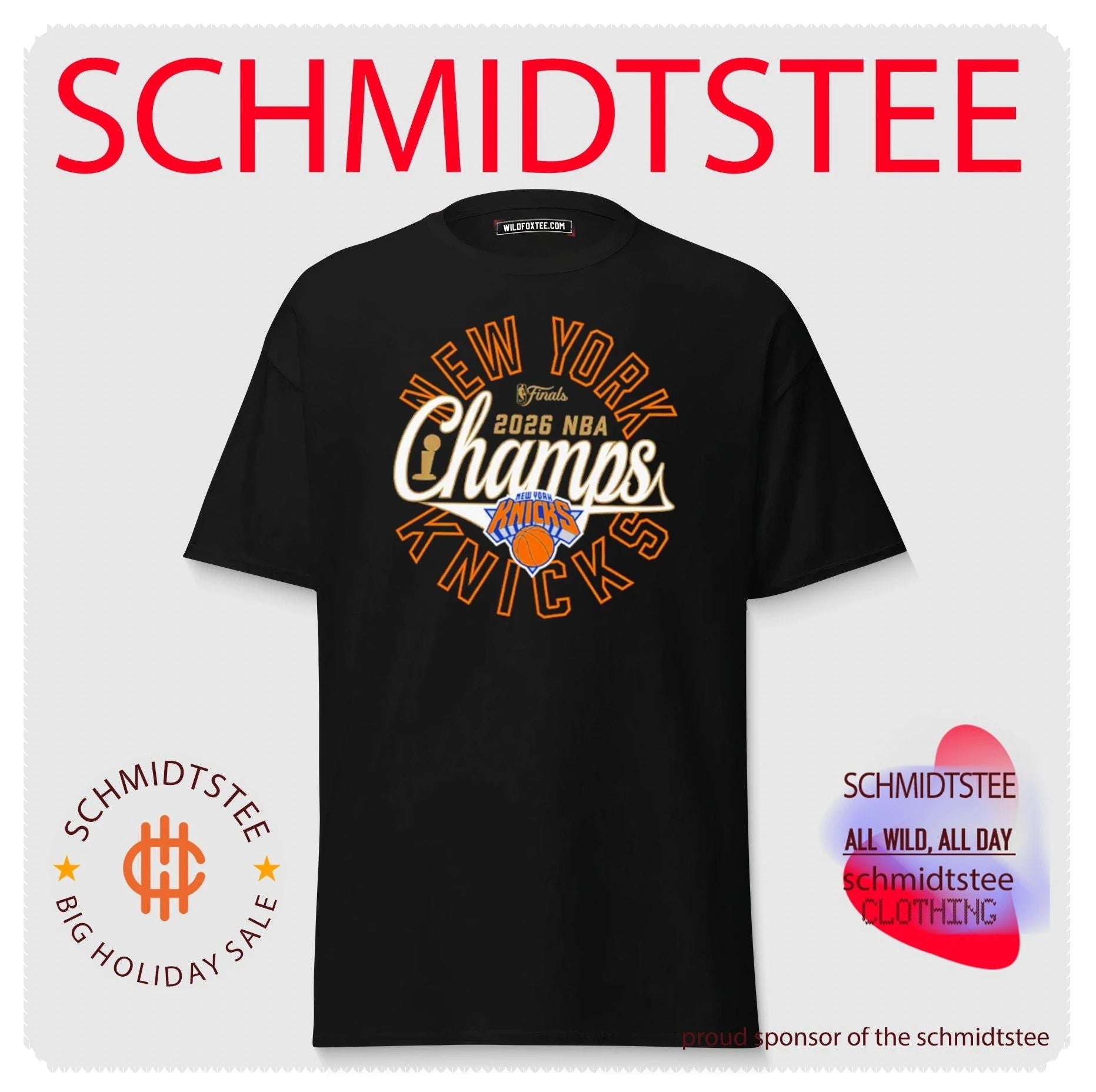 NY Knicks 2026 NBA Champions French Terry shirt