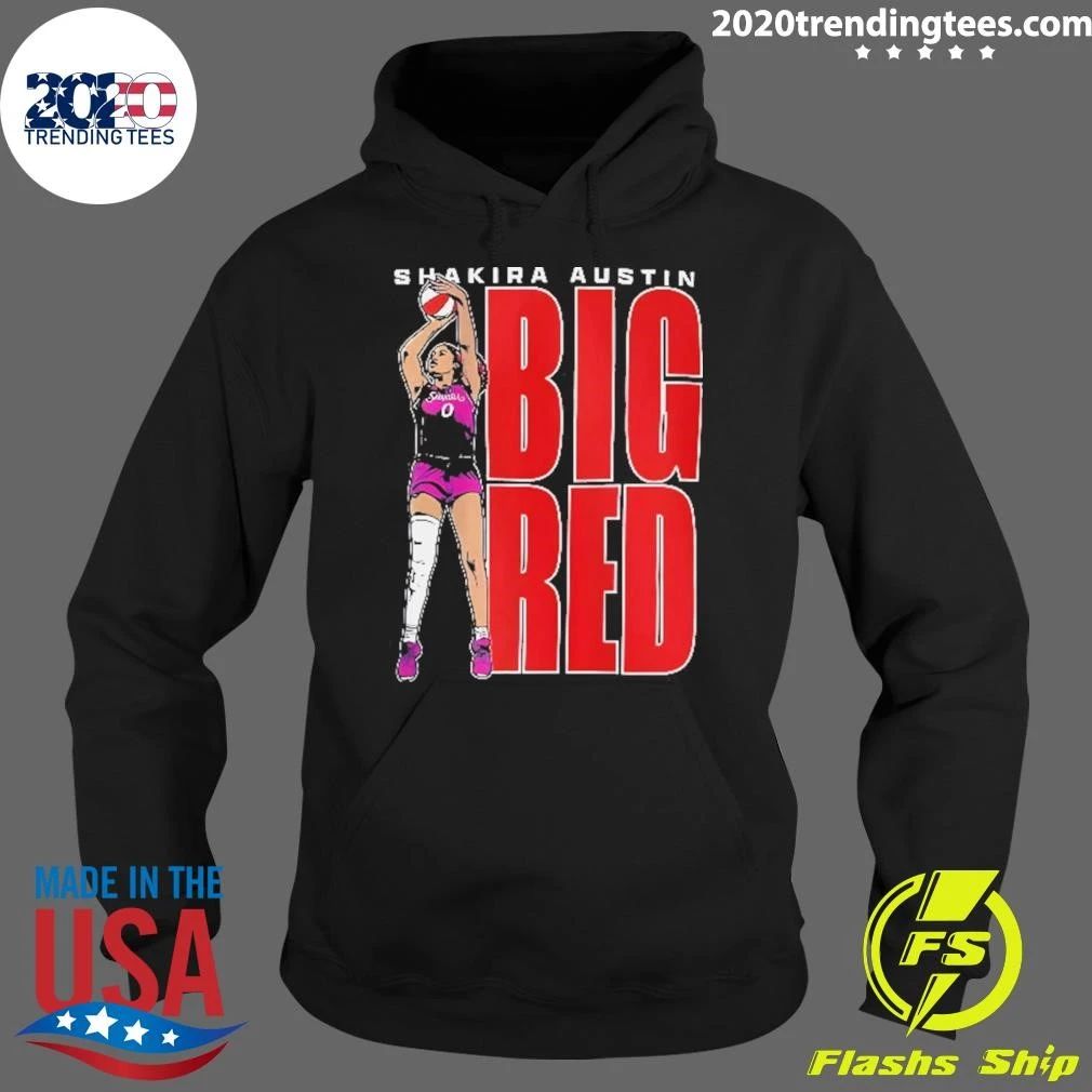 Shakira Austin Big Red Shirt