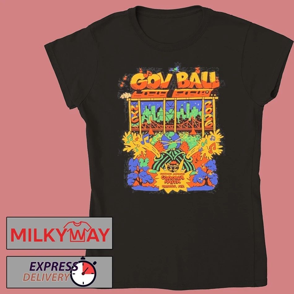 Governors Ball June 5-7 2026 Queens New York T-Shirt
