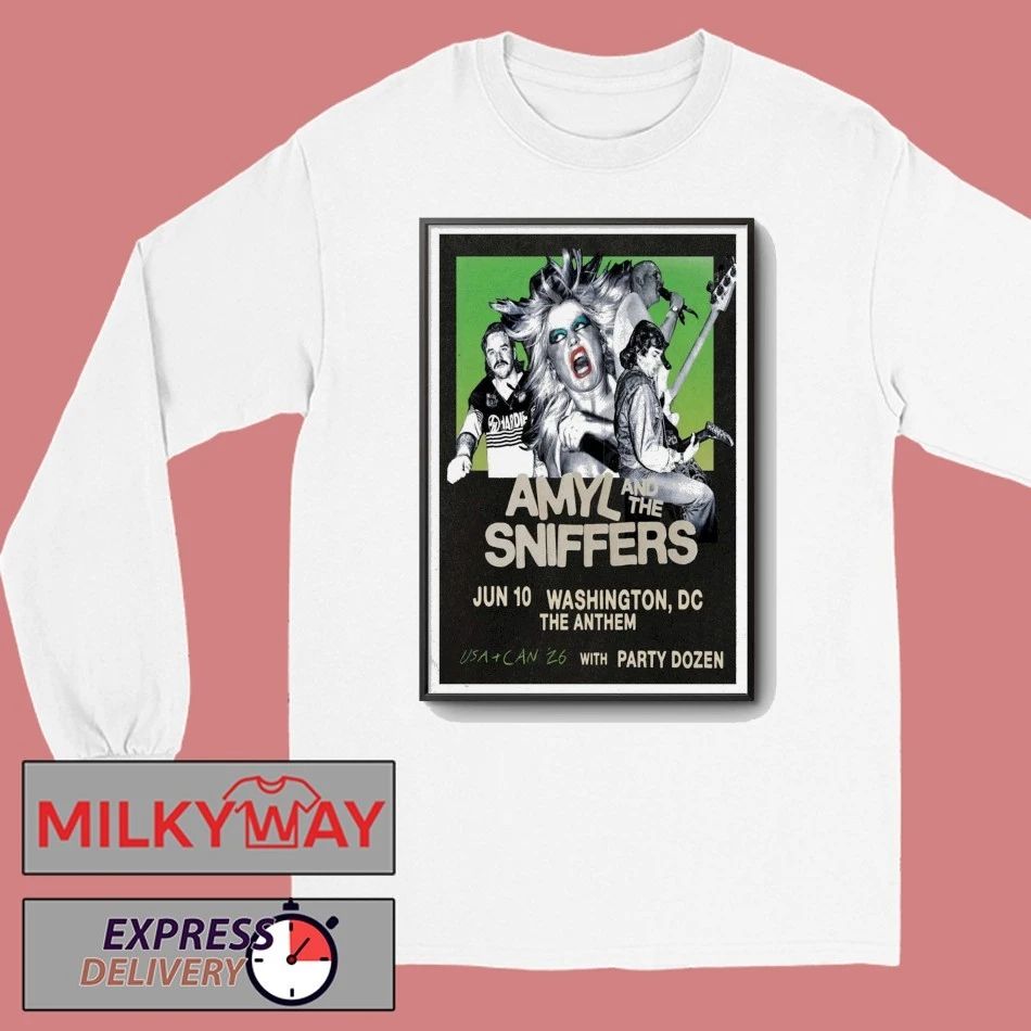 SHOW Jun 10 2026 Amyl And The Sniffers Poster The Anthem shirt