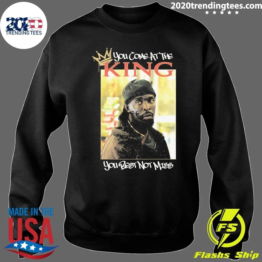 The Wire Oversized You Come At The King, You Best Not Miss Shirt