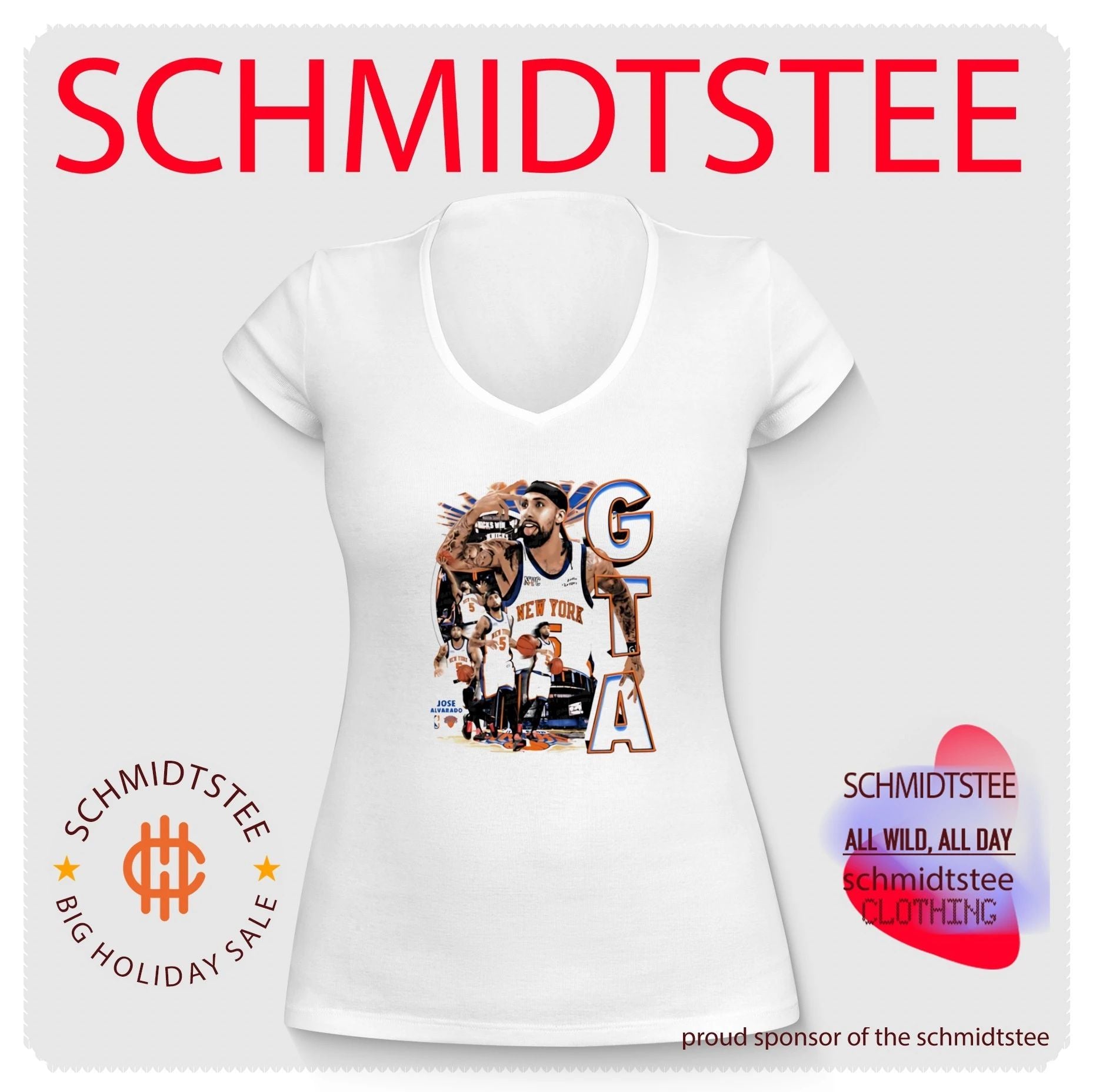 Jose alvarado New York Knicks gta style shirt