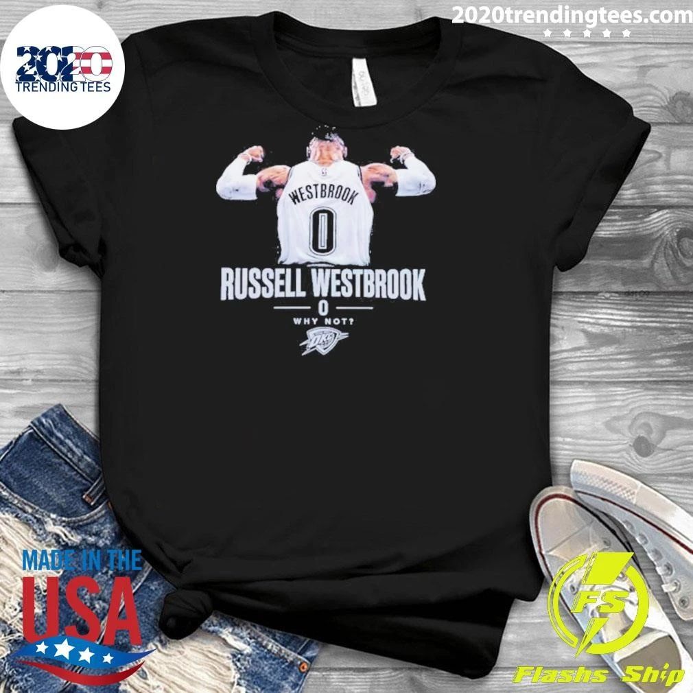 Russell Westbrook Why Not OKC Basketball Fan Game Day Vintage Shirt