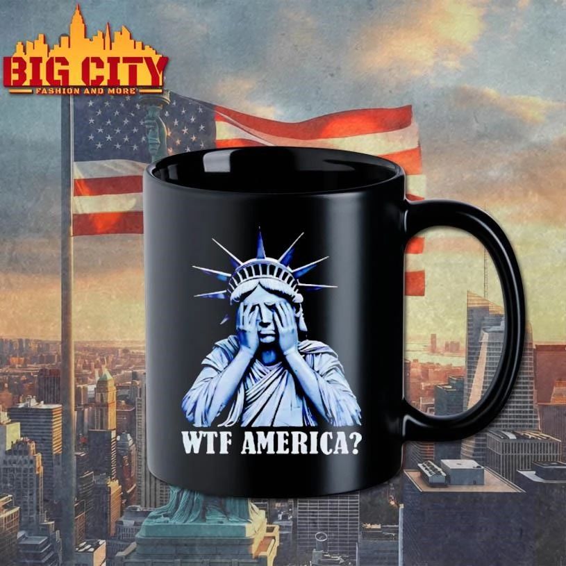 Wtf America Statue Of Liberty Shirt