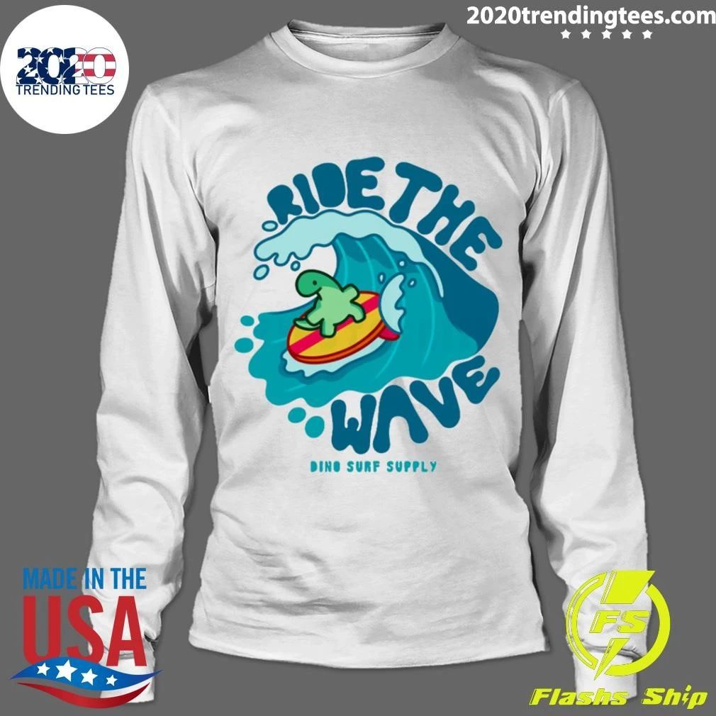 Turtle Ride The Wave Ding Surf Supply Shirt