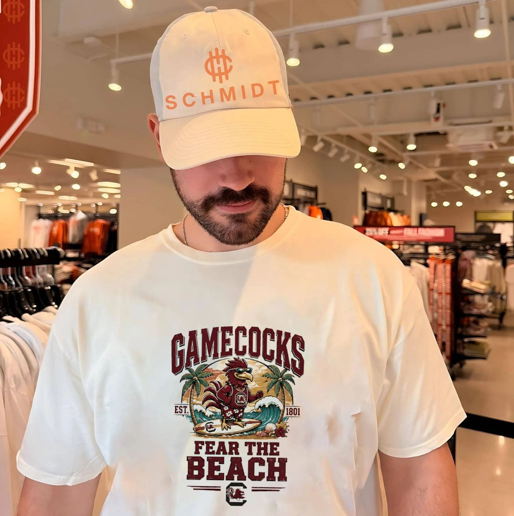 South Carolina Gamecocks Fear The Beach maacot shirt