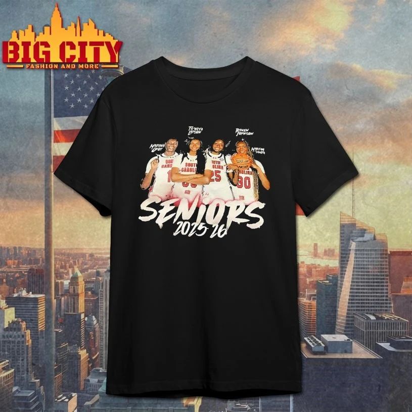 Seniors 2025-2026 South Carolina Women’s Basketball T-shirt