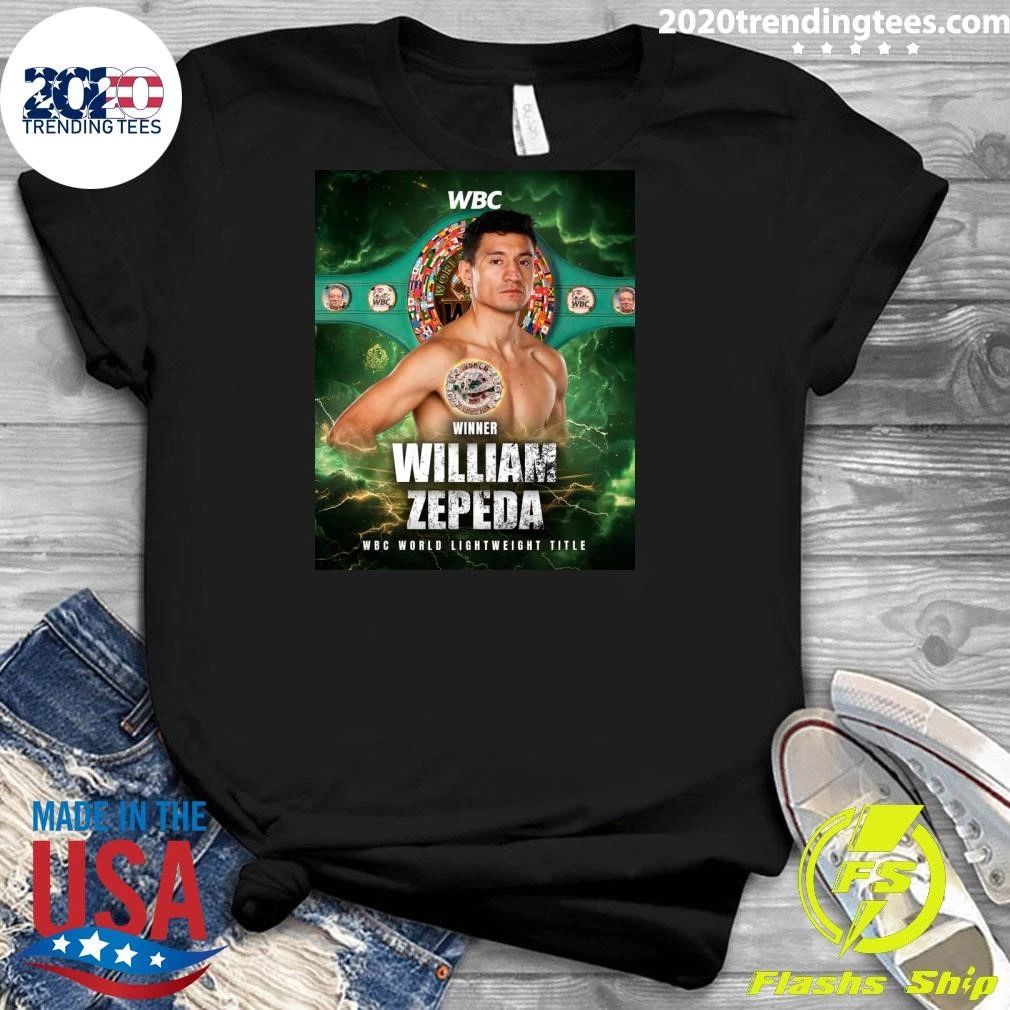 The New WBC Lightweight Champion Of The World William Zepeda Shirt