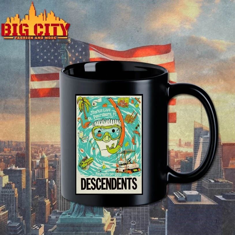 Descendents Event St. Petersburg FL On Feb 24 2026 Poster T-shirt