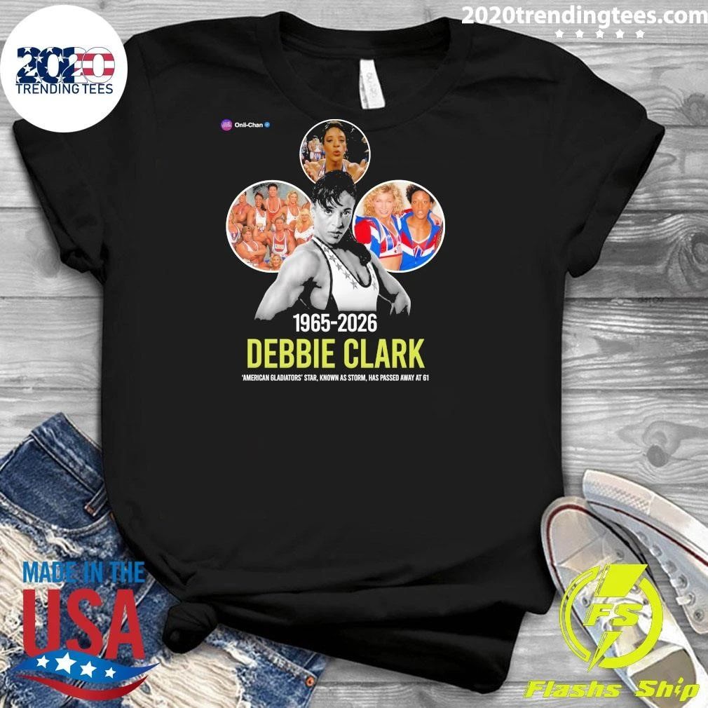 Debbie Clark 1965-2026 American Gladiators Star, Known As Storm, Has Passed Away At 61 Shirt