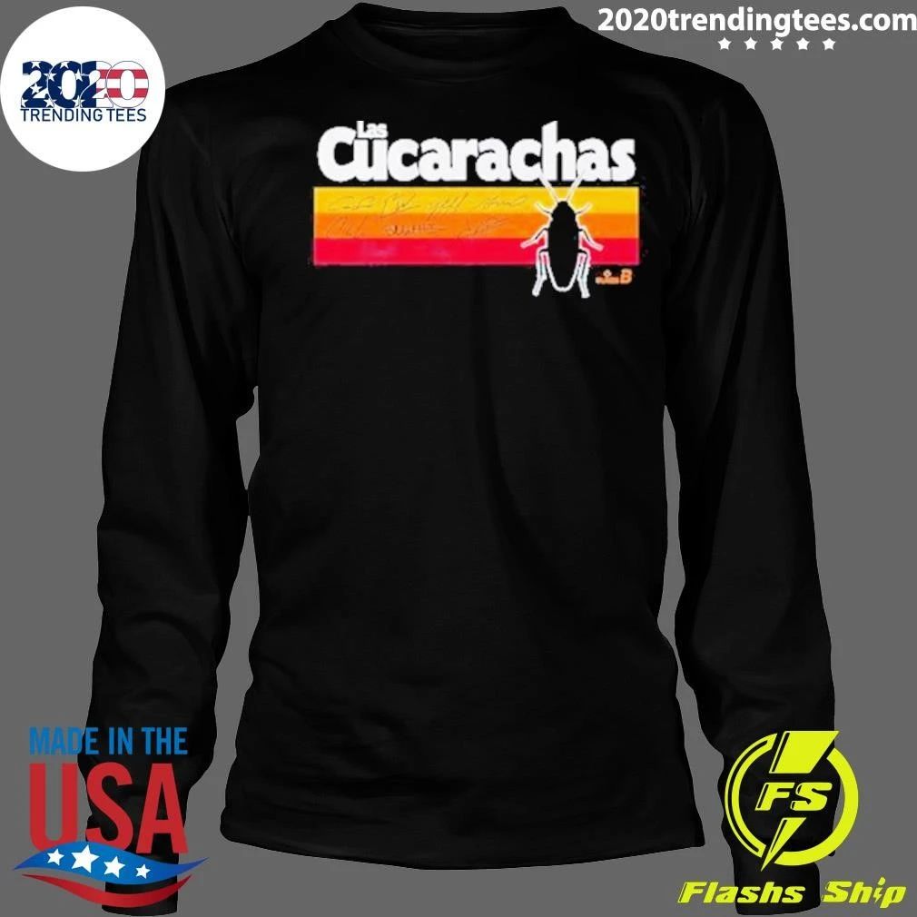 Houston Baseball Las Cucarachas Signature Shirt